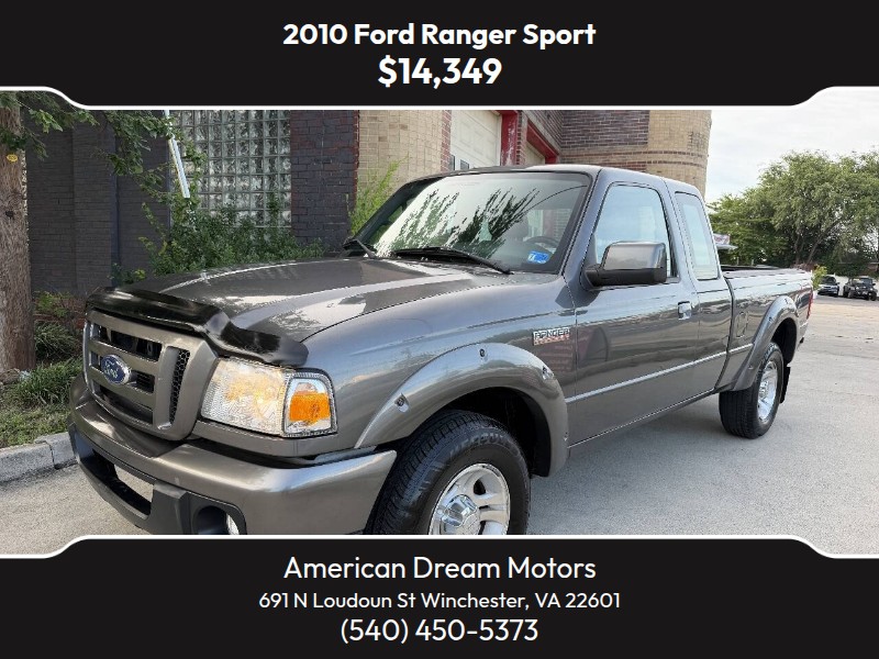 2010 Ford Ranger Sport Pickup 4D 6 ft for sale in Winchester VA