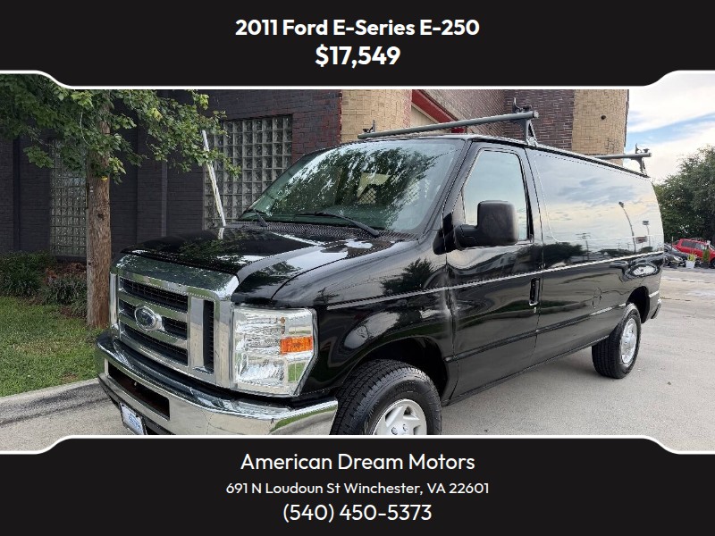 2011 Ford E250 Cargo Van 3D