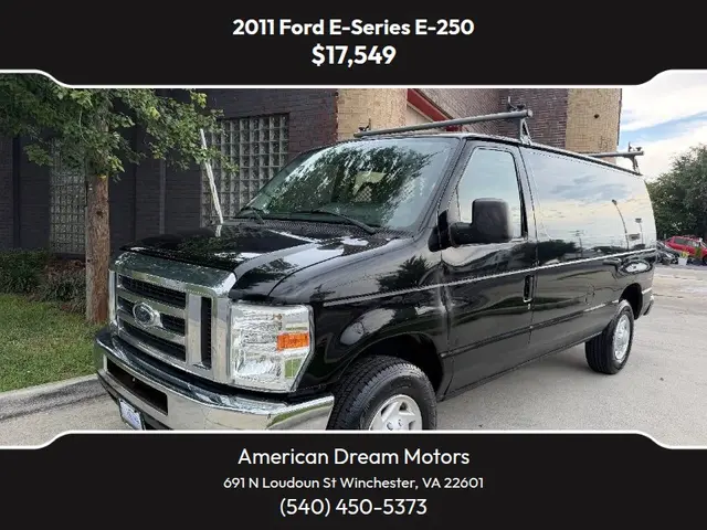 2011 Ford E250 Cargo