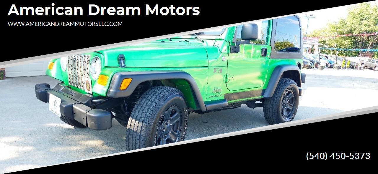 2005 Jeep Wrangler X Sport Utility 2D for sale in Winchester VA