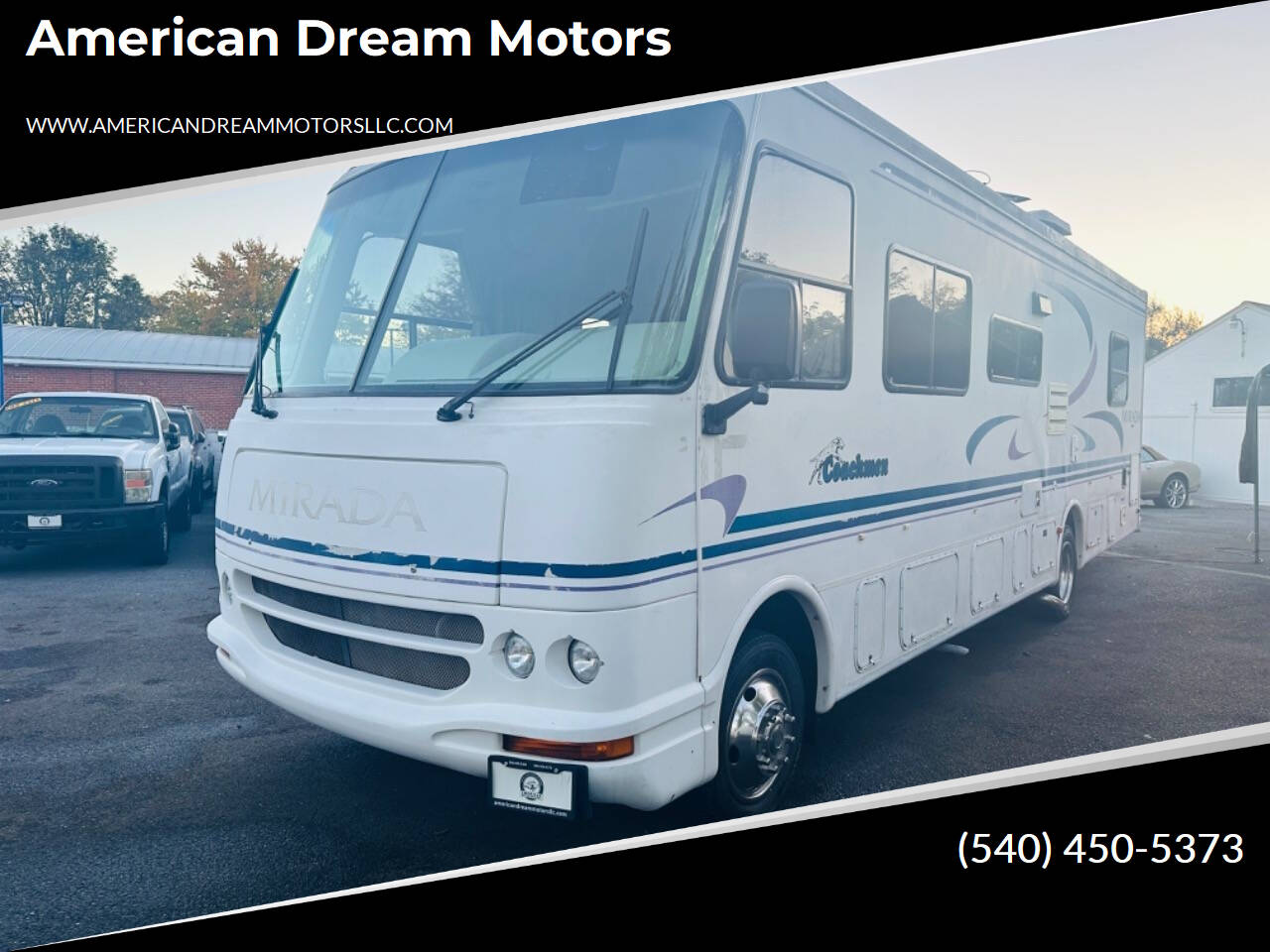 1999 Ford Motorhome Chassis 4X2 Chassis 178 190 in. WB for sale in Winchester VA