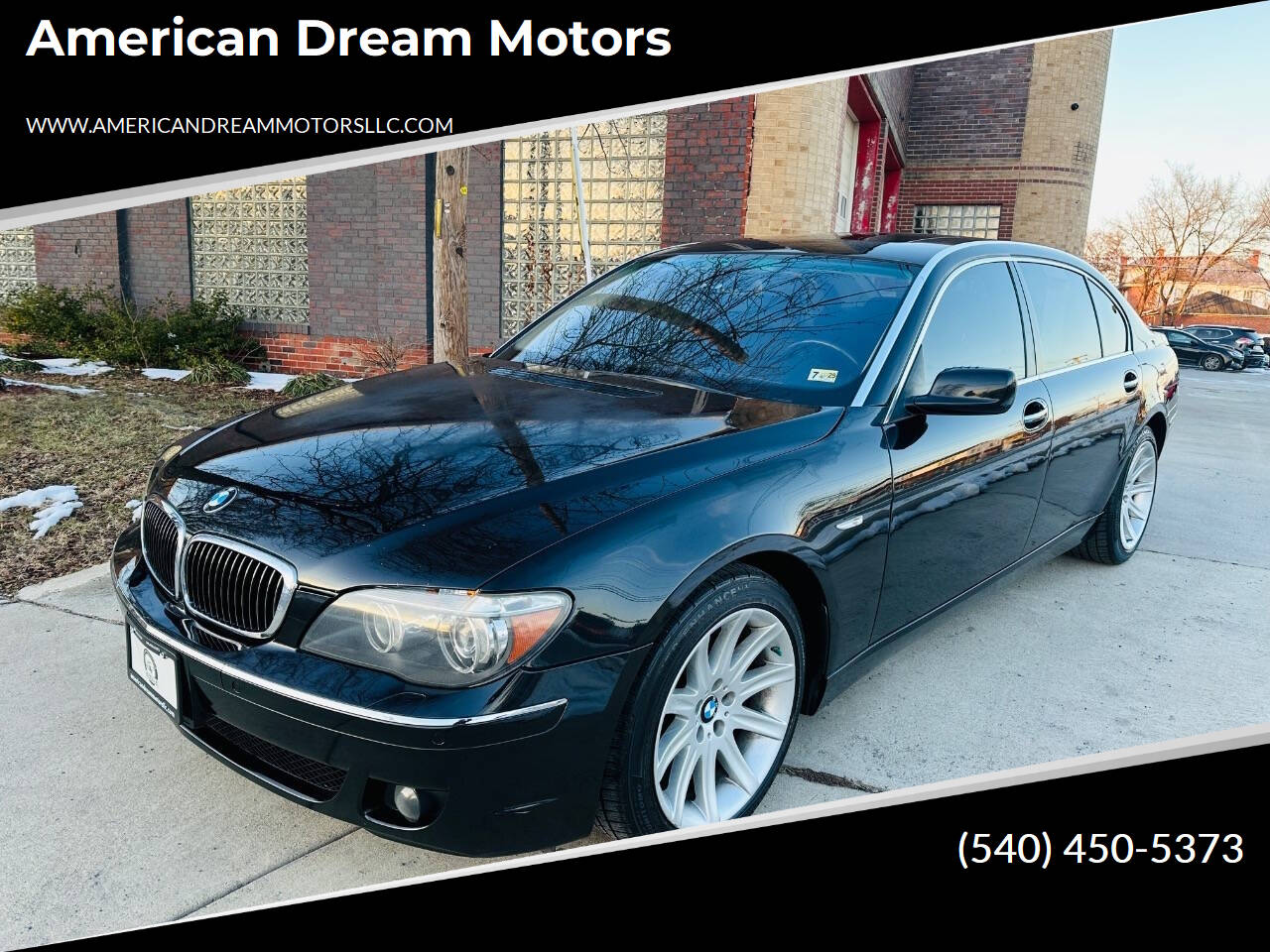 2008 BMW 7 Series 750Li Sedan 4D for sale in Winchester VA