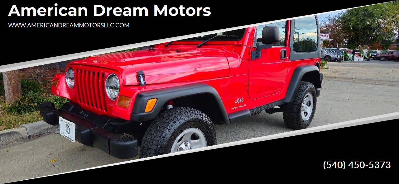 2003 Jeep Wrangler Sport SUV for sale in Winchester VA