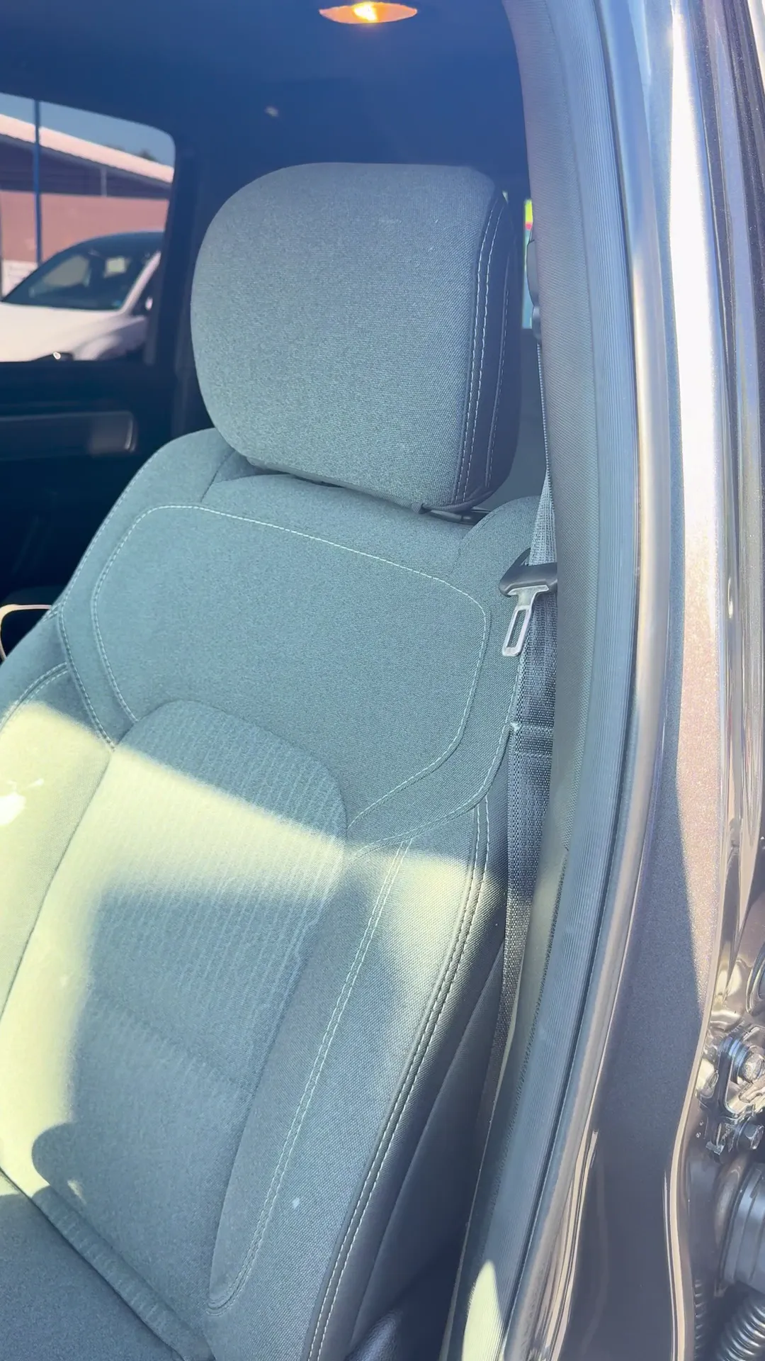 Interior of 2019 Ram 1500 Crew Cab Big Horn Pickup 4D 5 1/2 ft