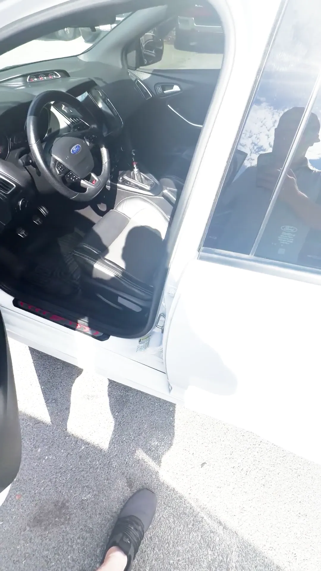 Interior of 2018 Ford Focus ST Hatchback 4D