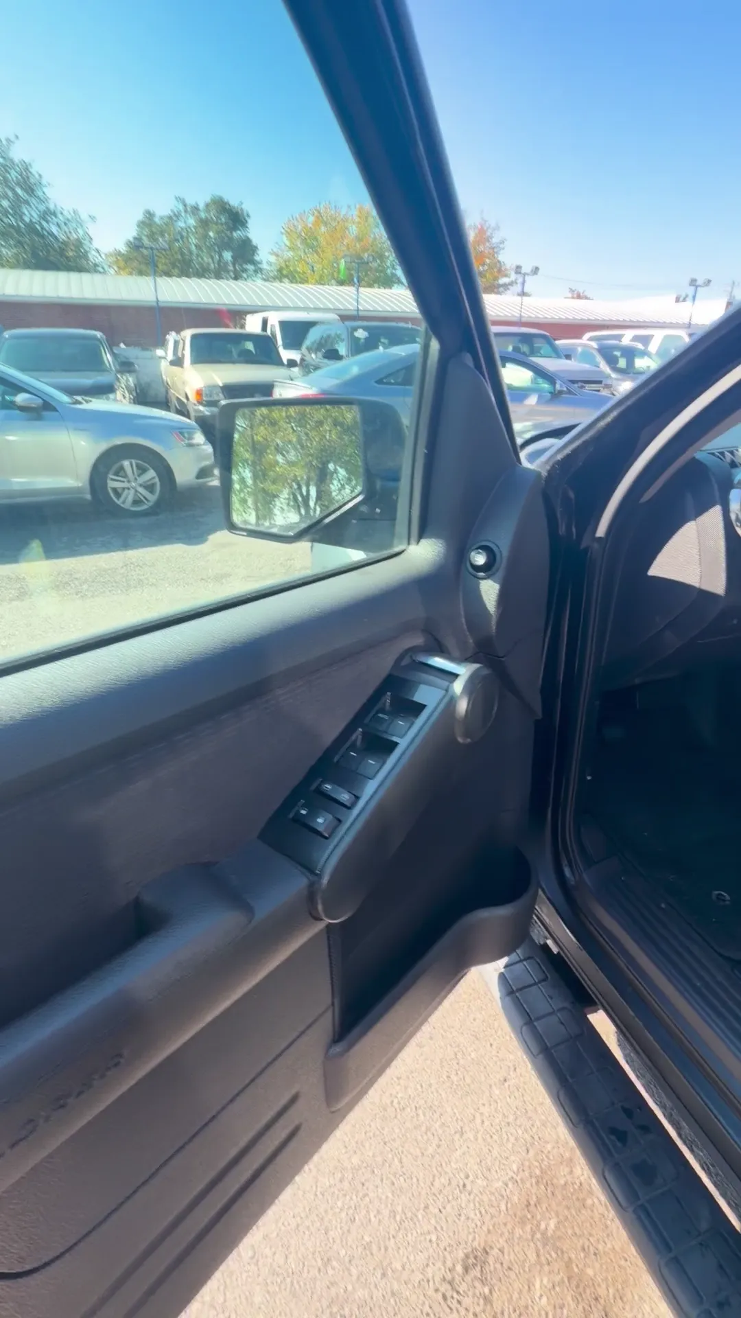 Interior of 2009 Ford Explorer Sport Trac XLT Sport Utility Pickup 4D