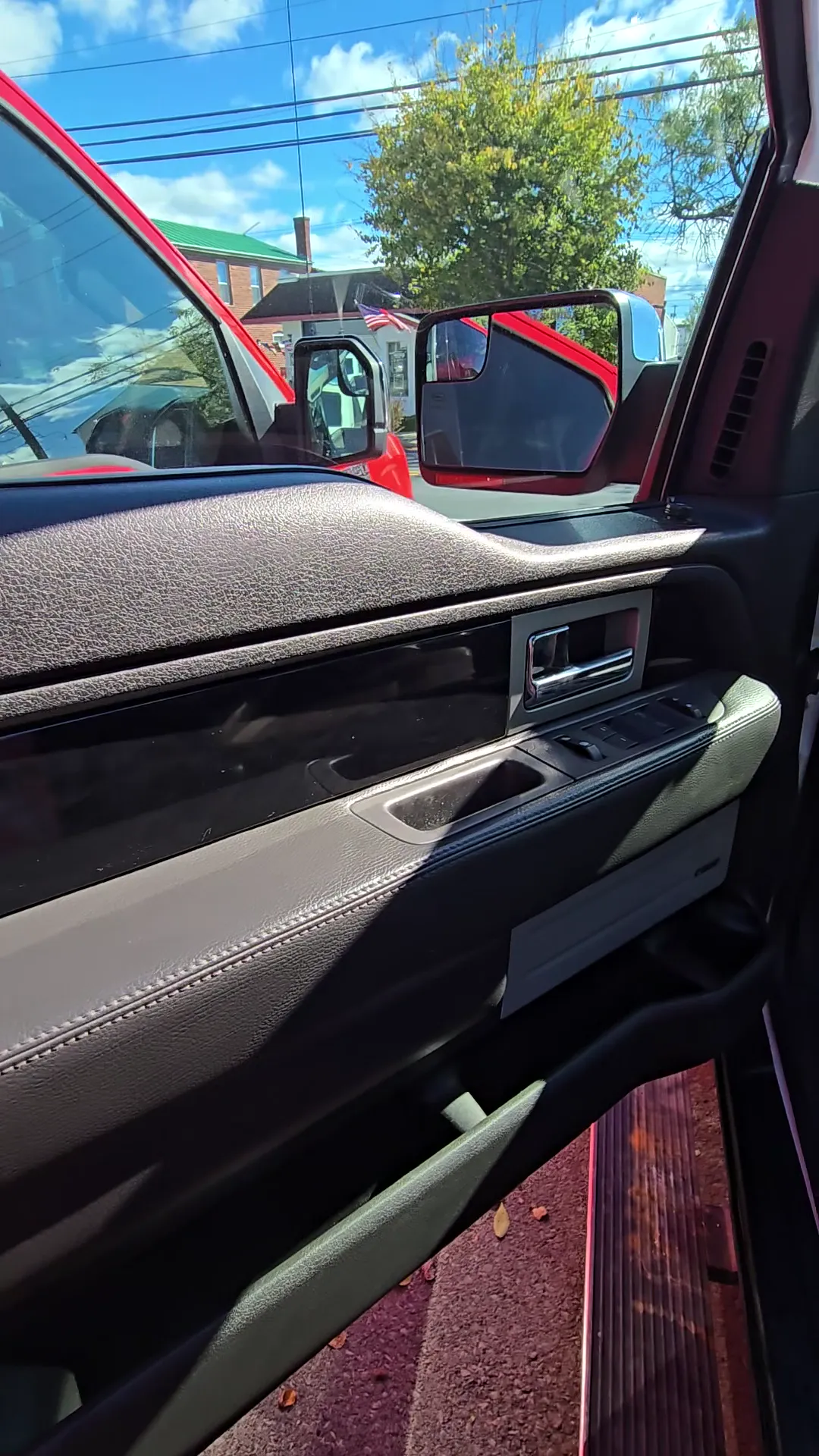 Interior of 2012 Ford F150 SuperCrew Cab Platinum
