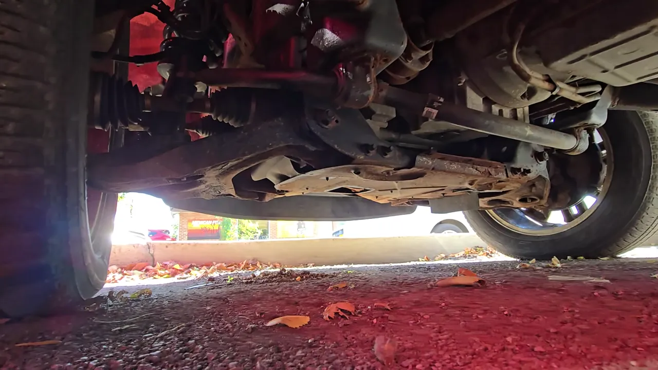 Underneath of 2012 Ford F150 SuperCrew Cab Platinum