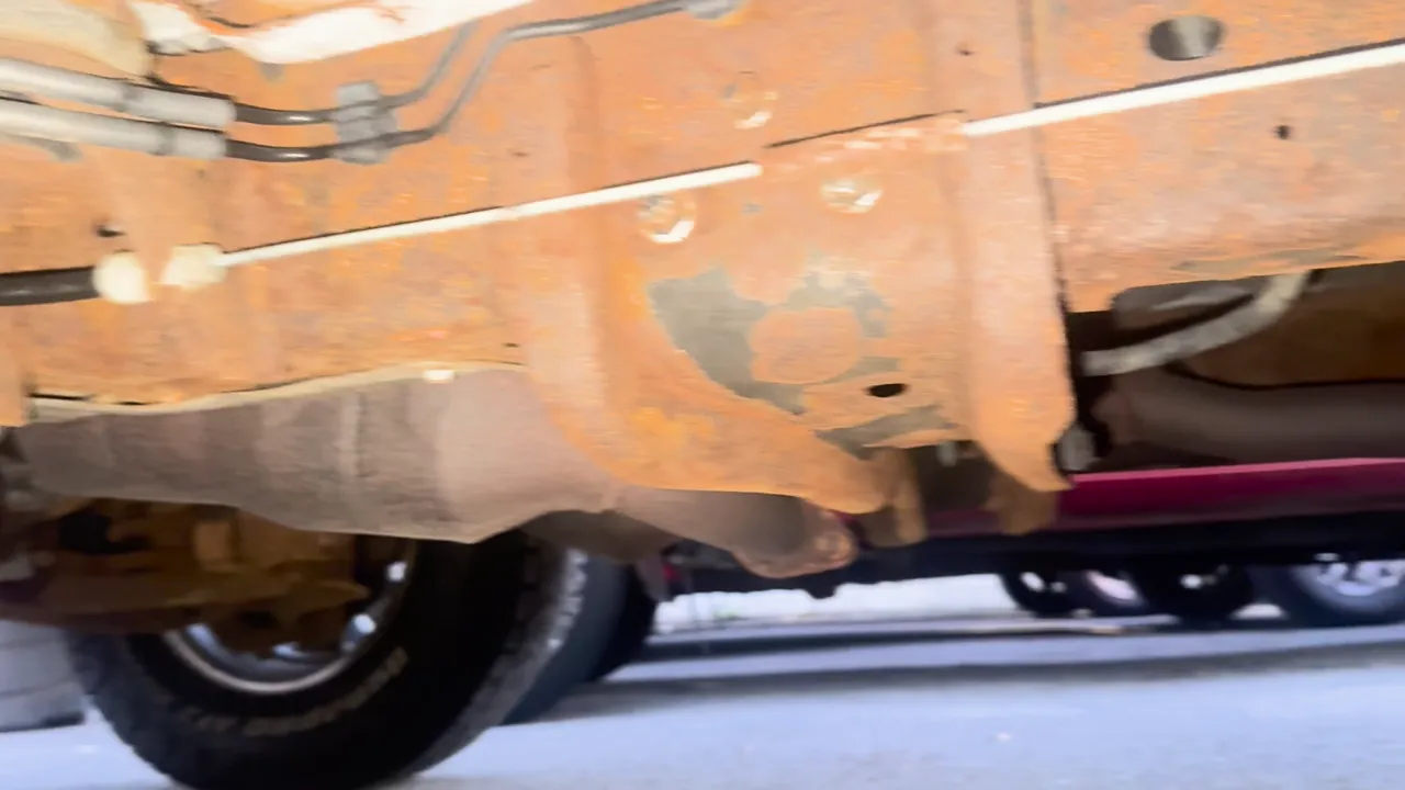 Underneath of 2011 Ford Ranger Regular Cab XL Pickup 2D 7 ft