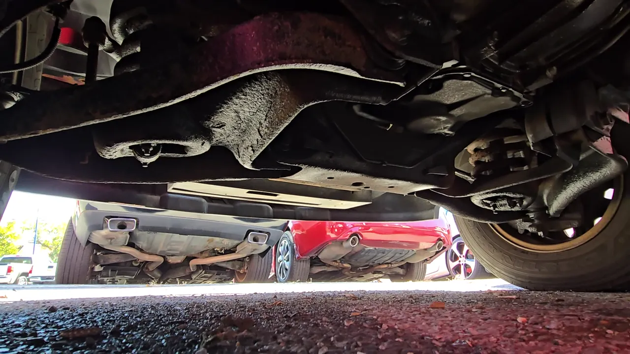 Underneath of 2010 Ford Ranger XLT Extended Cab