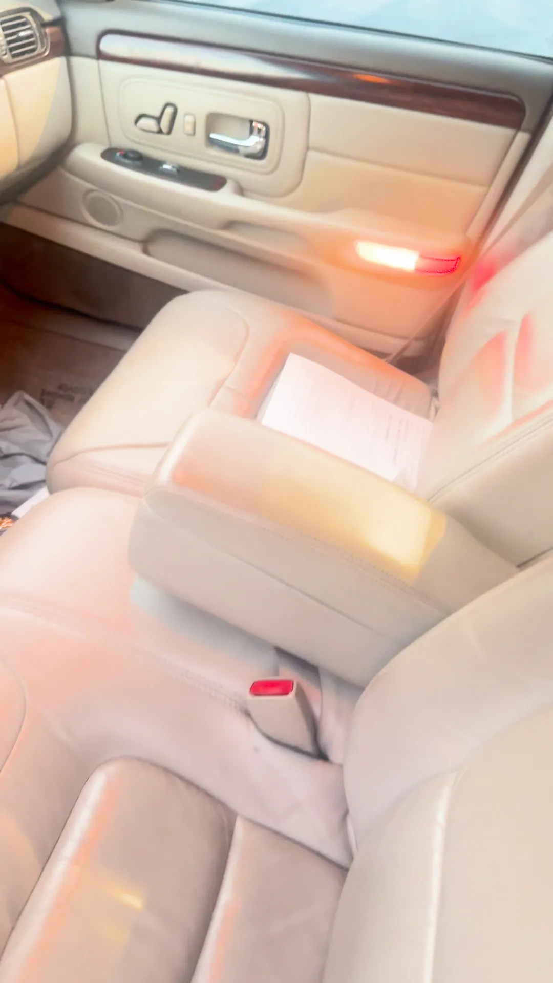Interior of 1998 Cadillac DeVille Sedan 4D