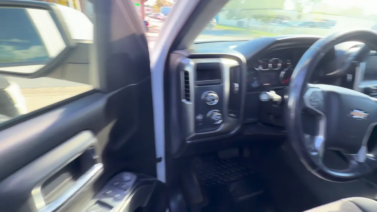 Interior of 2015 Chevrolet Silverado 1500 Double Cab LT Pickup 4D 6 1/2 ft