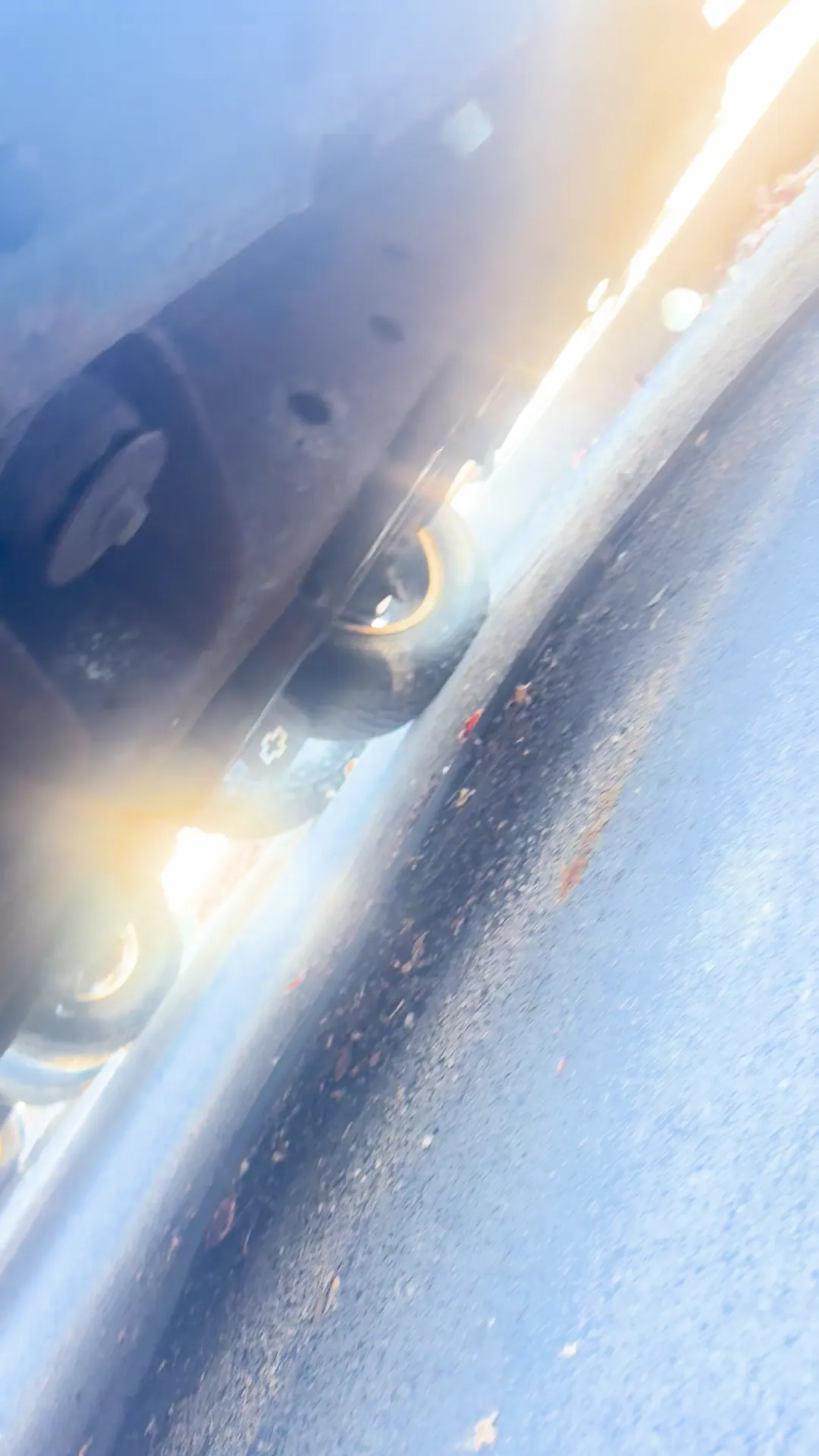 Underneath of 2014 Chevrolet Silverado 1500 Double Cab LT Pickup 4D 6 1/2 ft