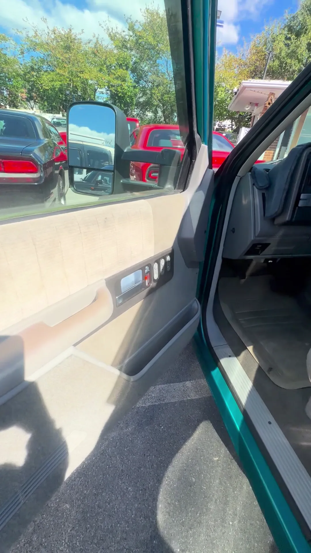 Interior of 1993 GMC 3500 Club Coupe Long Bed