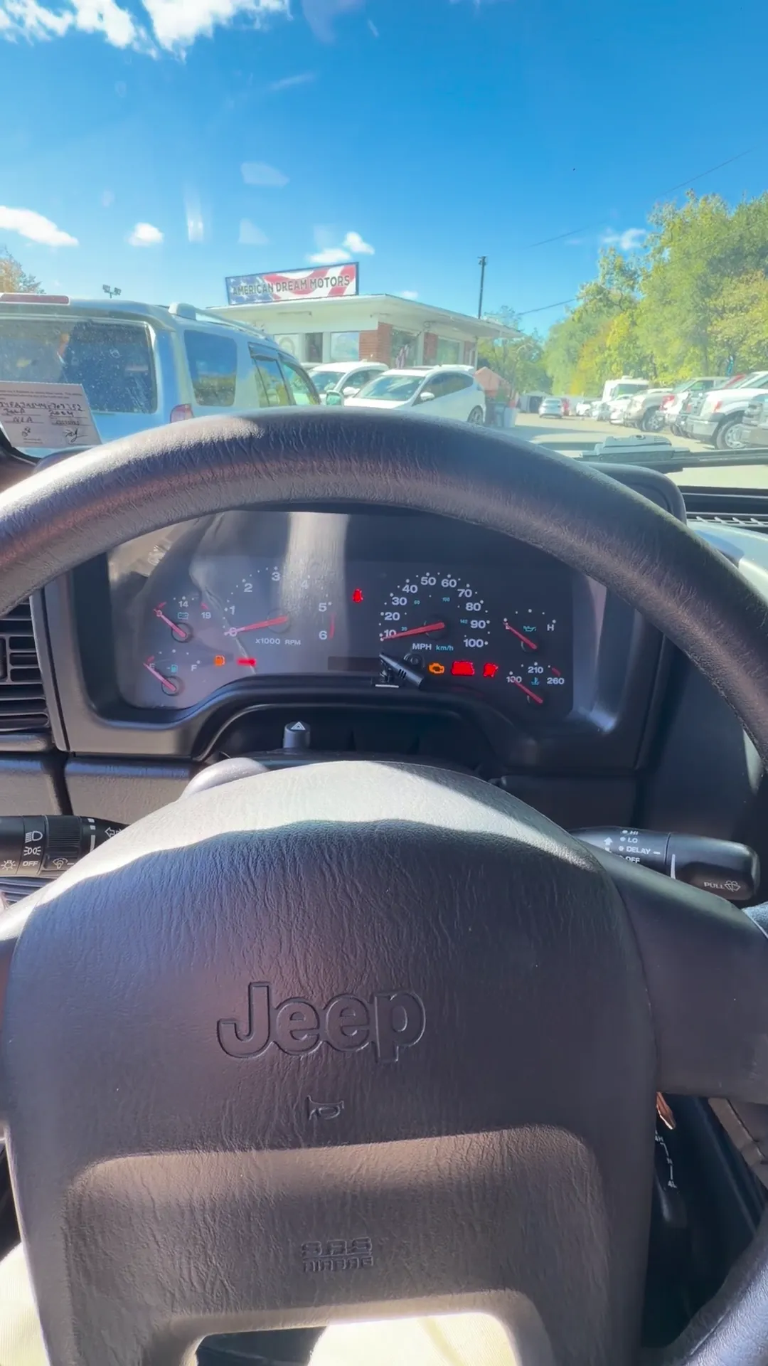 Engine start of 2004 Jeep Wrangler X Sport Utility 2D