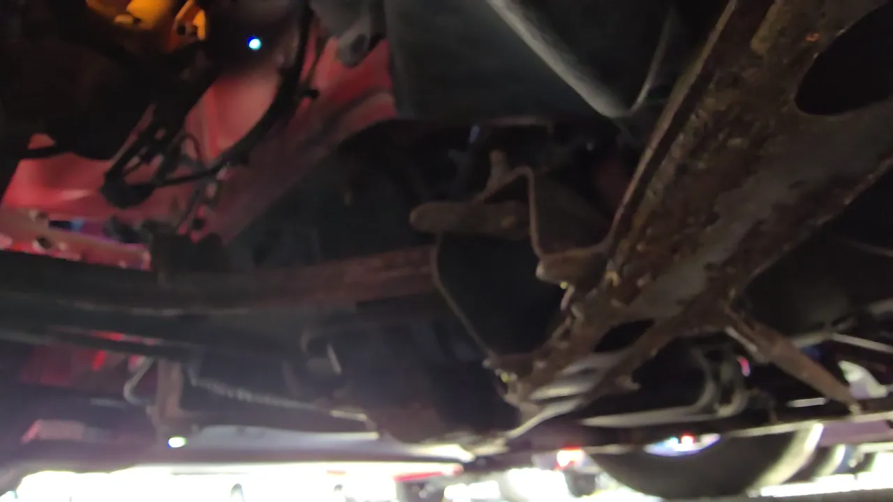 Underneath of 2007 Ford Mustang GT Premium Convertible 2D