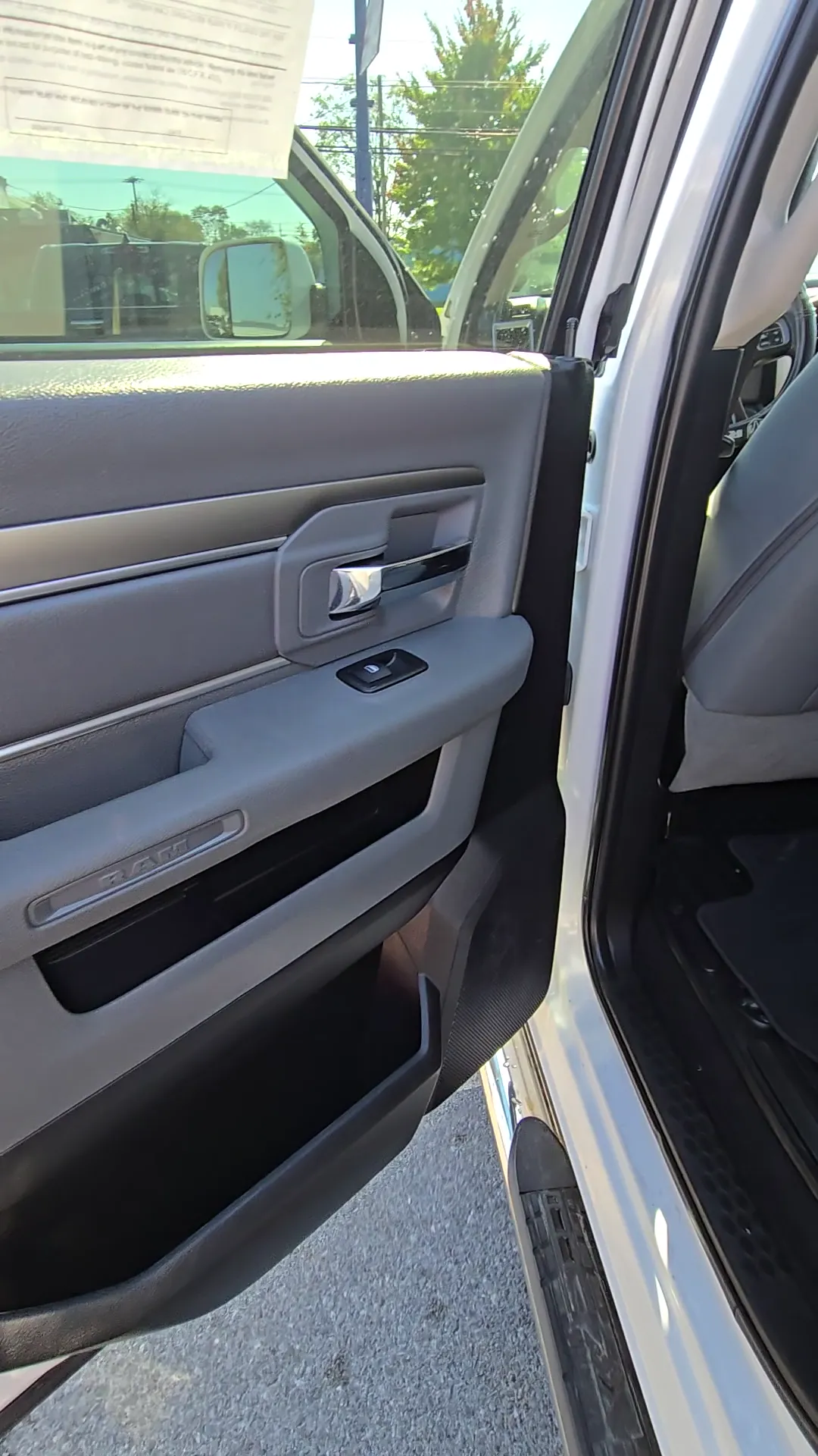 Interior of 2018 Ram 2500 Crew Cab SLT Pickup 4D 6 1/3 ft