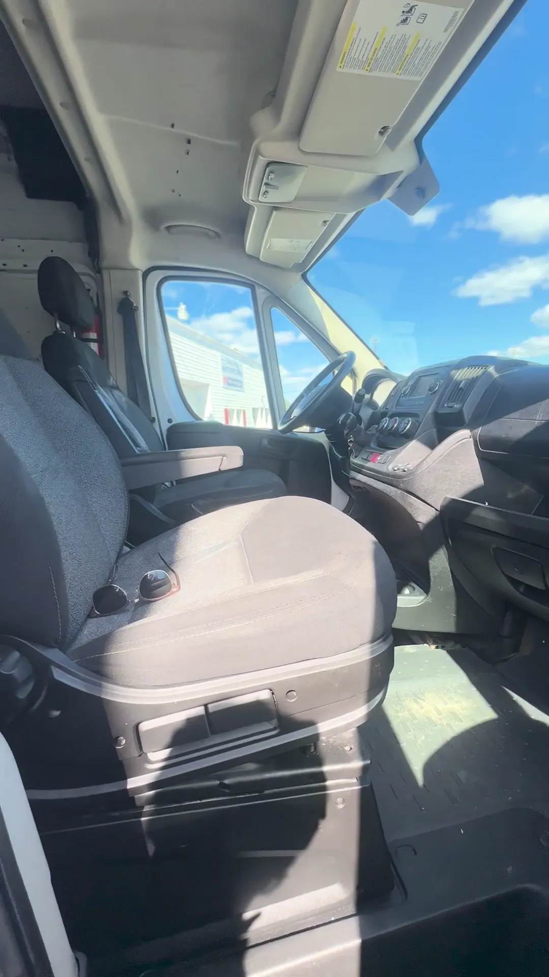 Interior of 2014 Ram ProMaster 3500 Cargo Tradesman Van 3D