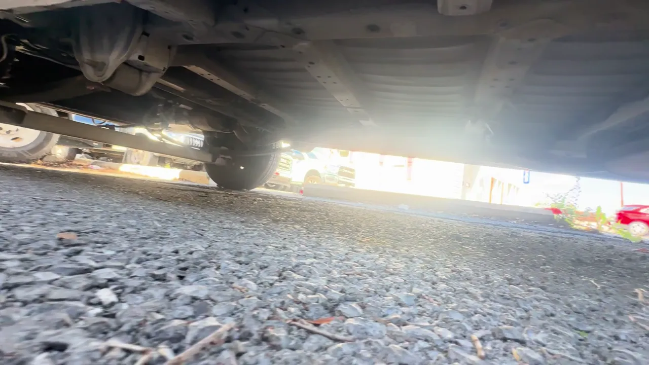 Underneath of 2014 Ram ProMaster 3500 Cargo Tradesman Van 3D