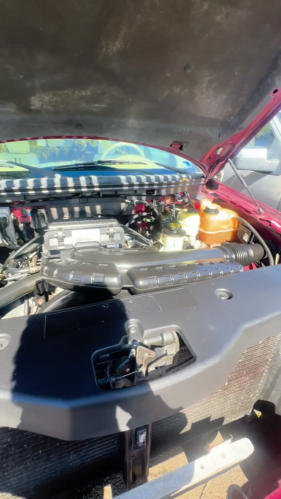 Engine bay of 2006 Lincoln Mark LT Pickup 4D 5 1/2 ft